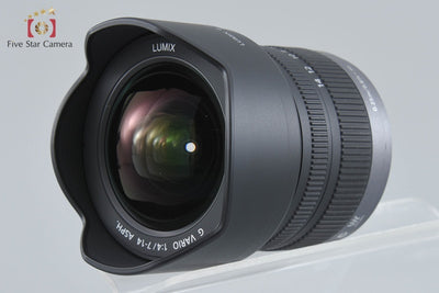 【中古】Panasonic パナソニック LUMIX G VARIO 7-14mm f/4 ASPH. H-F007014