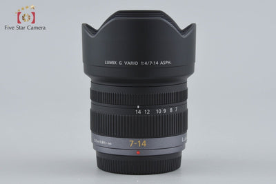 【中古】Panasonic パナソニック LUMIX G VARIO 7-14mm f/4 ASPH. H-F007014