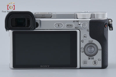 【中古】SONY ソニー α6400 ILCE-6400 シルバー ダブルズームレンズキット 元箱付き