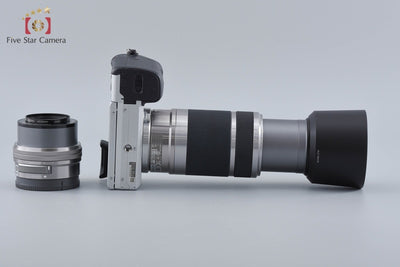 【中古】SONY ソニー α6400 ILCE-6400 シルバー ダブルズームレンズキット 元箱付き