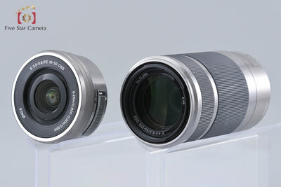 【中古】SONY ソニー α6400 ILCE-6400 シルバー ダブルズームレンズキット 元箱付き