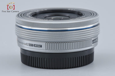 【中古】OLYMPUS オリンパス M.ZUIKO DIGITAL ED 14-42mm f/3.5-5.6 EZ シルバー