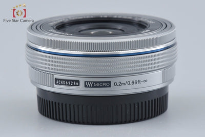 【中古】OLYMPUS オリンパス M.ZUIKO DIGITAL ED 14-42mm f/3.5-5.6 EZ シルバー