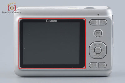 【中古】Canon キヤノン PowerShot A480 シルバー コンパクトデジタルカメラ
