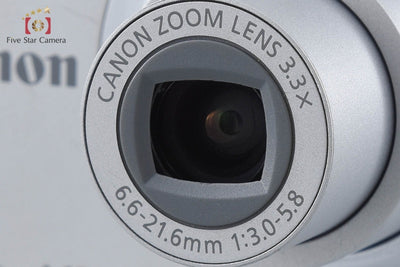 【中古】Canon キヤノン PowerShot A480 シルバー コンパクトデジタルカメラ