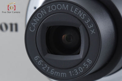 【中古】Canon キヤノン PowerShot A495 シルバー コンパクトデジタルカメラ