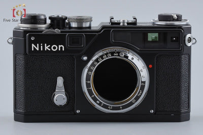 【中古】Nikon ニコン SP 前期型 布幕 ブラック レンジファインダーフィルムカメラ 2026.5月 オーバーホール済み