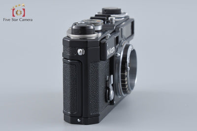 【中古】Nikon ニコン SP 前期型 布幕 ブラック レンジファインダーフィルムカメラ 2026.5月 オーバーホール済み