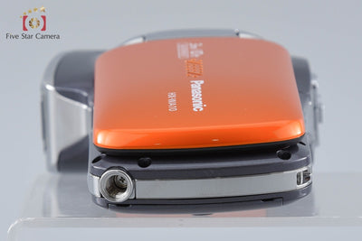 【中古】Panasonic パナソニック HX-WA10 サンシャインオレンジ デジタルムービーカメラ 元箱付き