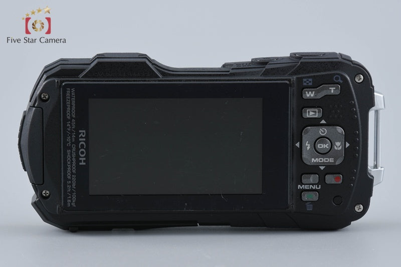 【中古】RICOH リコー PENTAX ペンタックス WG-60 ブラック 防水アクションカメラ シャッター回数僅少 中古】RICOH リコー PENTAX ペンタックス WG-60 レッド 防水アクション
