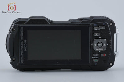 【中古】RICOH リコー PENTAX ペンタックス WG-60 レッド 防水アクションカメラ シャッター回数僅少