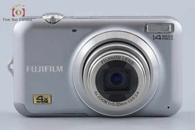 【中古】FUJIFILM 富士フイルム FINEPIX JX180 シルバー コンパクトデジタルカメラ