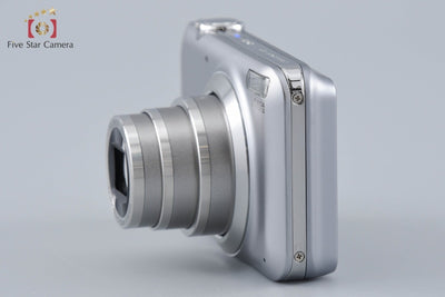 【中古】FUJIFILM 富士フイルム FINEPIX JX180 シルバー コンパクトデジタルカメラ