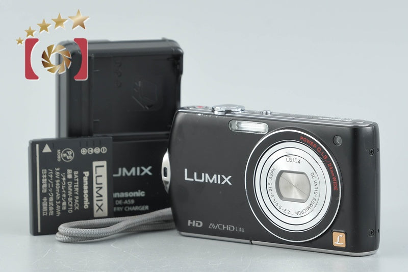 【中古】Panasonic パナソニック LUMIX DMC-FX70 ブラック コンパクトデジタルカメラ