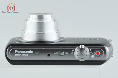 【中古】Panasonic パナソニック LUMIX DMC-FX70 ブラック コンパクトデジタルカメラ