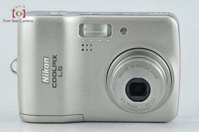 【中古】Nikon ニコン COOLPIX L6 チタンシルバー コンパクトデジタルカメラ