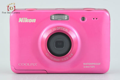 【中古】Nikon ニコン COOLPIX S30 ピンク コンパクトデジタルカメラ