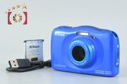 【中古】Nikon ニコン COOLPIX W100 ブルー コンパクトデジタルカメラ