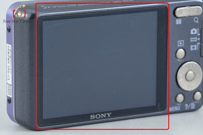 【中古】SONY ソニー Cyber-shot DSC-W570 バイオレット コンパクトデジタルカメラ