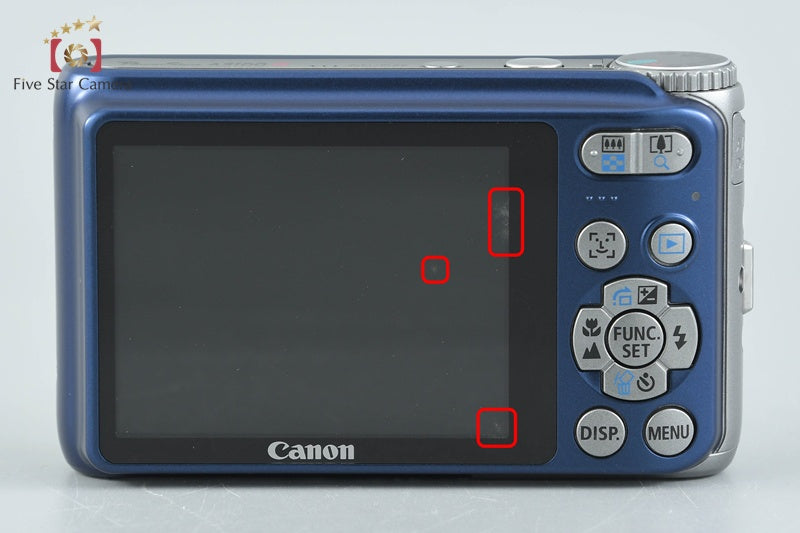 中古】Canon キヤノン PowerShot A3100 IS ブルー コンパクトデジタル