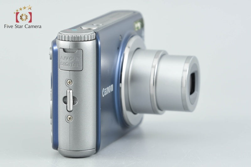 中古】Canon キヤノン PowerShot A3100 IS ブルー コンパクトデジタル