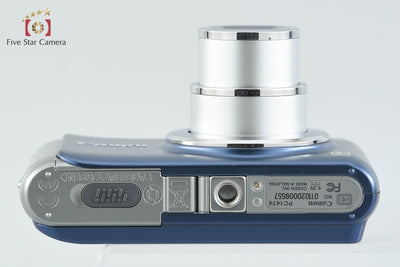 【中古】Canon キヤノン PowerShot A3100 IS ブルー コンパクトデジタルカメラ