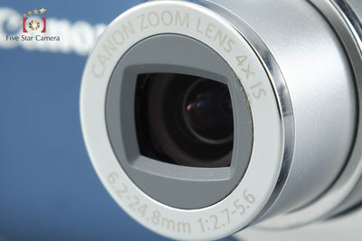 【中古】Canon キヤノン PowerShot A3100 IS ブルー コンパクトデジタルカメラ