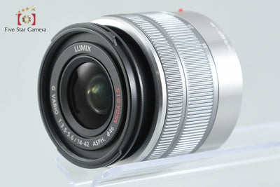 【中古】Panasonic パナソニック LUMIX G VARIO 14-42mm f/3.5-5.6 ASPH. MEGA O.I.S. H-FS1442A ブラック