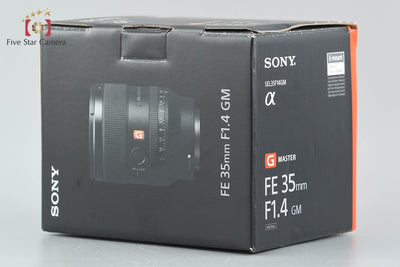 【中古】SONY ソニー FE 35mm f/1.4 GM SEL35F14GM 元箱付き