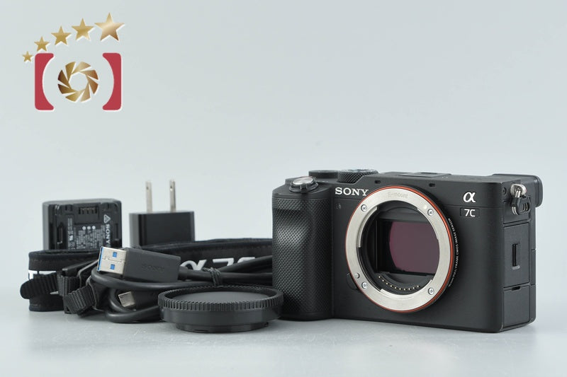【中古】SONY ソニー α7C ILCE-7C ブラック ミラーレス一眼カメラ