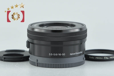 【中古】SONY ソニー E PZ 16-50mm f/3.5-5.6 OSS SELP1650 ブラック