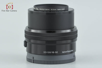 【中古】SONY ソニー E PZ 16-50mm f/3.5-5.6 OSS SELP1650 ブラック
