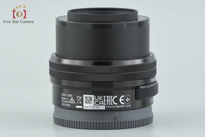 【中古】SONY ソニー E PZ 16-50mm f/3.5-5.6 OSS SELP1650 ブラック