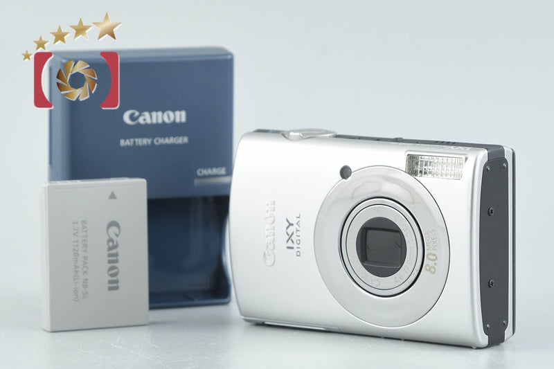 【中古】Canon キヤノン IXY Digital 910 IS シルバー コンパクトデジタルカメラ