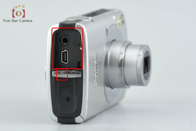 【中古】Canon キヤノン IXY Digital 910 IS シルバー コンパクトデジタルカメラ