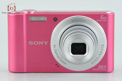 【中古】SONY ソニー Cyber-shot DSC-W810 ピンク デジタルスチルカメラ