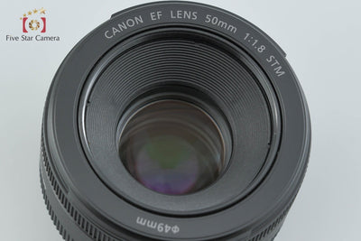【中古】Canon キヤノン EF 50mm f/1.8 STM