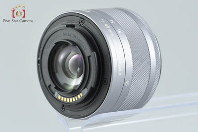 【中古】Canon キヤノン EF-M 15-45mm f/3.5-6.3 IS STM シルバー