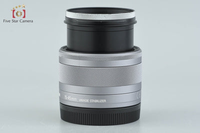 【中古】Canon キヤノン EF-M 15-45mm f/3.5-6.3 IS STM シルバー