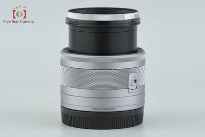 【中古】Canon キヤノン EF-M 15-45mm f/3.5-6.3 IS STM シルバー