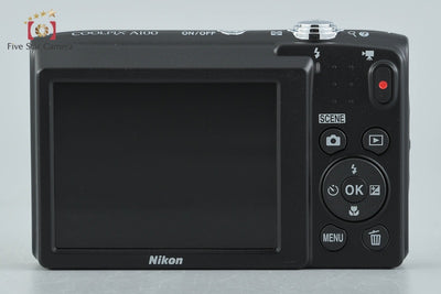 【中古】Nikon ニコン COOLPIX A100 シルバー コンパクトデジタルカメラ 元箱付き