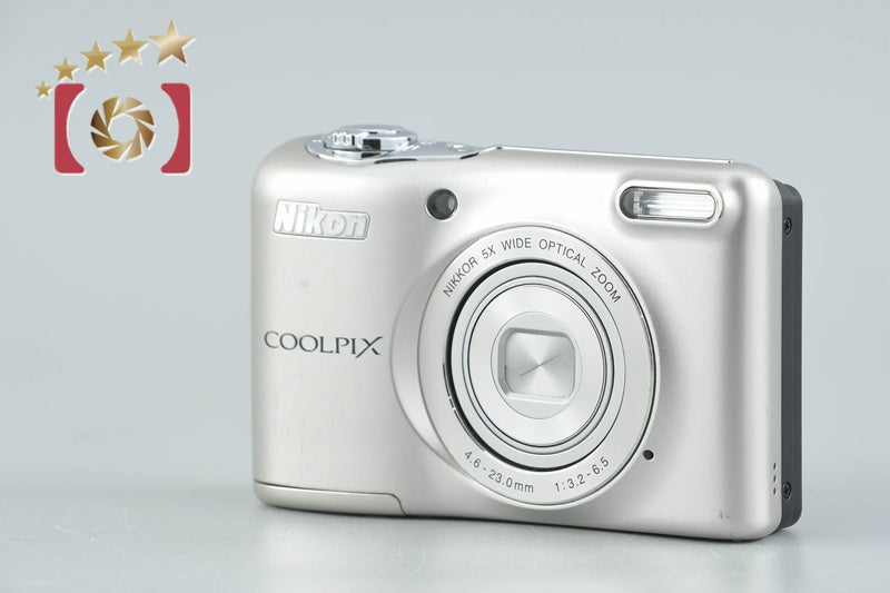 [Used] Nikon COOLPIX L30 Silver Compact Digital Camera