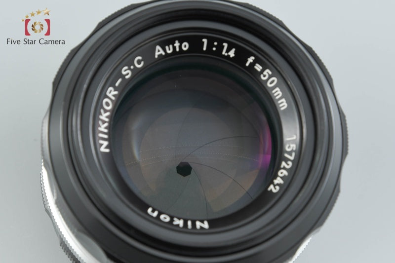 中古】Nikon ニコン NIKKOR-S.C Auto 50mm f/1.4 – Five Star Camera