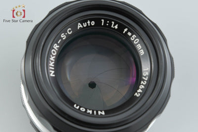 【中古】Nikon ニコン NIKKOR-S.C Auto 50mm f/1.4
