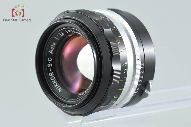 中古】Nikon ニコン NIKKOR-S.C Auto 50mm f/1.4 – Five Star Camera