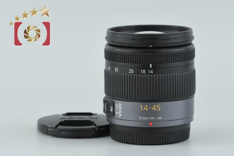 【中古】Panasonic パナソニック LUMIX G VARIO 14-45mm f/3.5-5.6 ASPH. MEGA O.I.S. H-FS014045