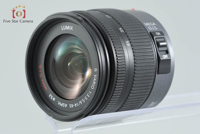【中古】Panasonic パナソニック LUMIX G VARIO 14-45mm f/3.5-5.6 ASPH. MEGA O.I.S. H-FS014045