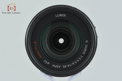 【中古】Panasonic パナソニック LUMIX G VARIO 14-45mm f/3.5-5.6 ASPH. MEGA O.I.S. H-FS014045