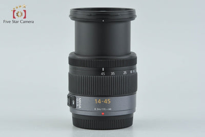 【中古】Panasonic パナソニック LUMIX G VARIO 14-45mm f/3.5-5.6 ASPH. MEGA O.I.S. H-FS014045