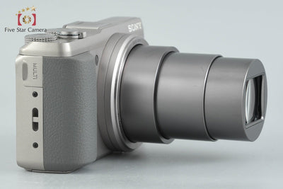 【中古】SONY ソニー Cyber-shot DSC-HX50V シルバー コンパクトデジタルカメラ 元箱付き 多言語対応